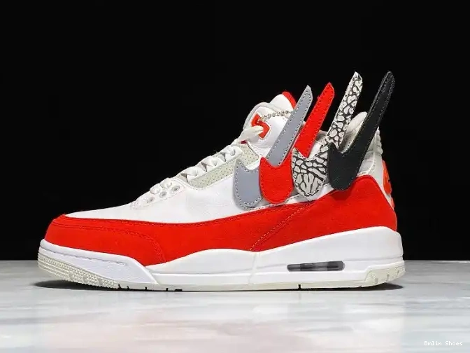 CJ0939-100 White Air University Jordan Retro Tinker Red 3 0602
